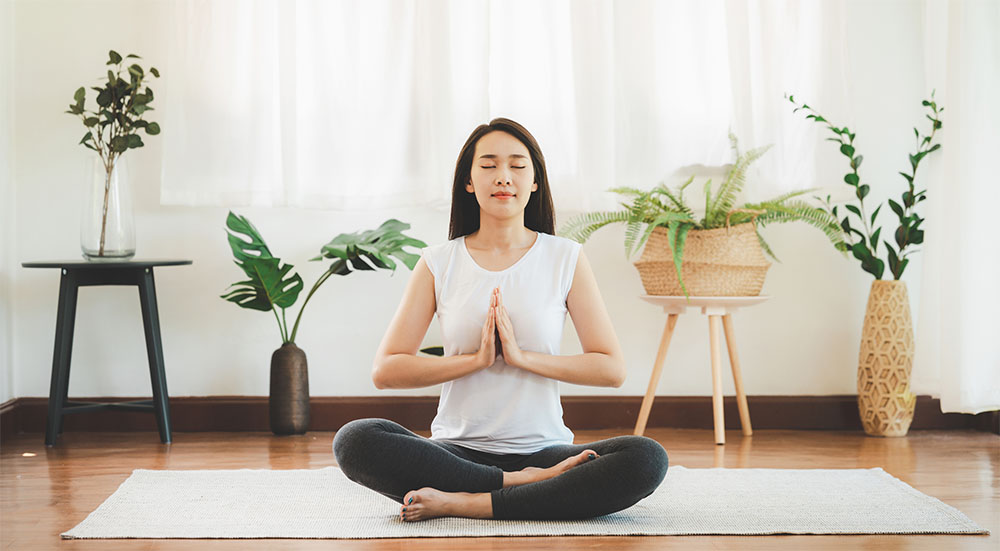 asian woman-yoga